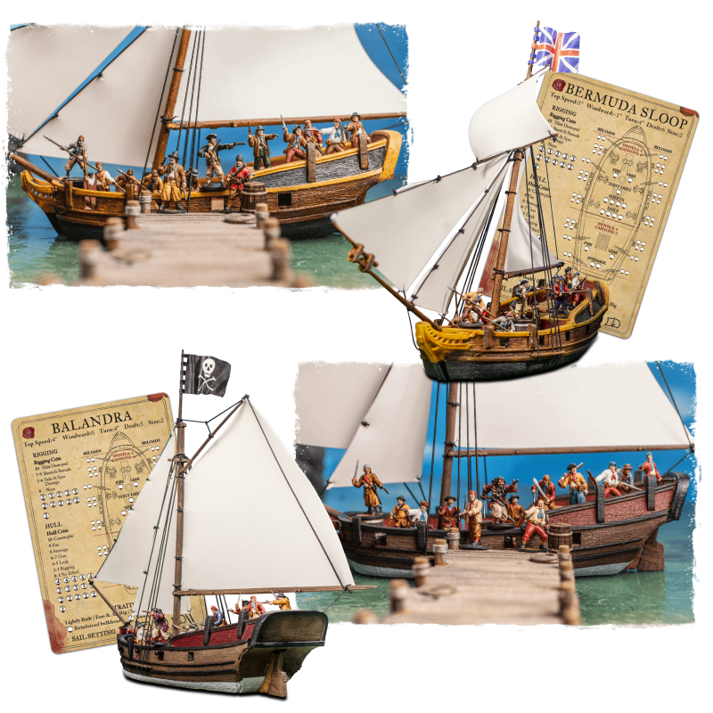 Blackbeard vs. Maynard Two Player Starter Bundle – Firelock Games