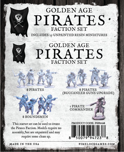 Golden Age Pirate Faction Set