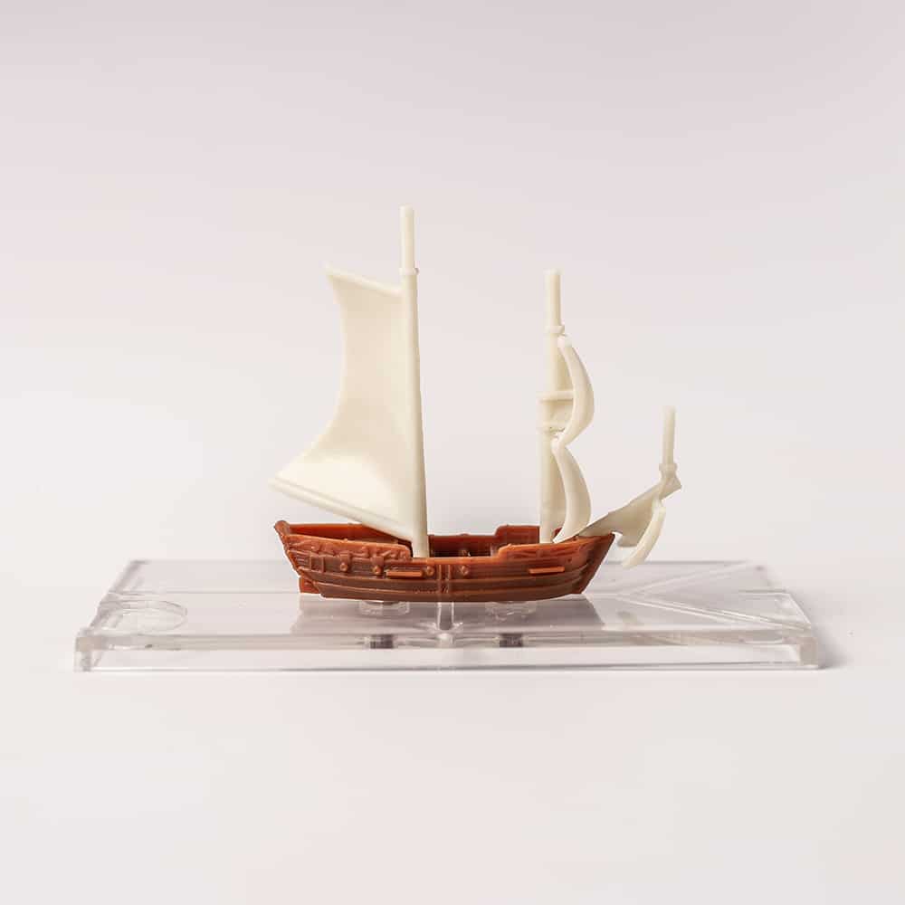 Unpainted Plastic Brigantine