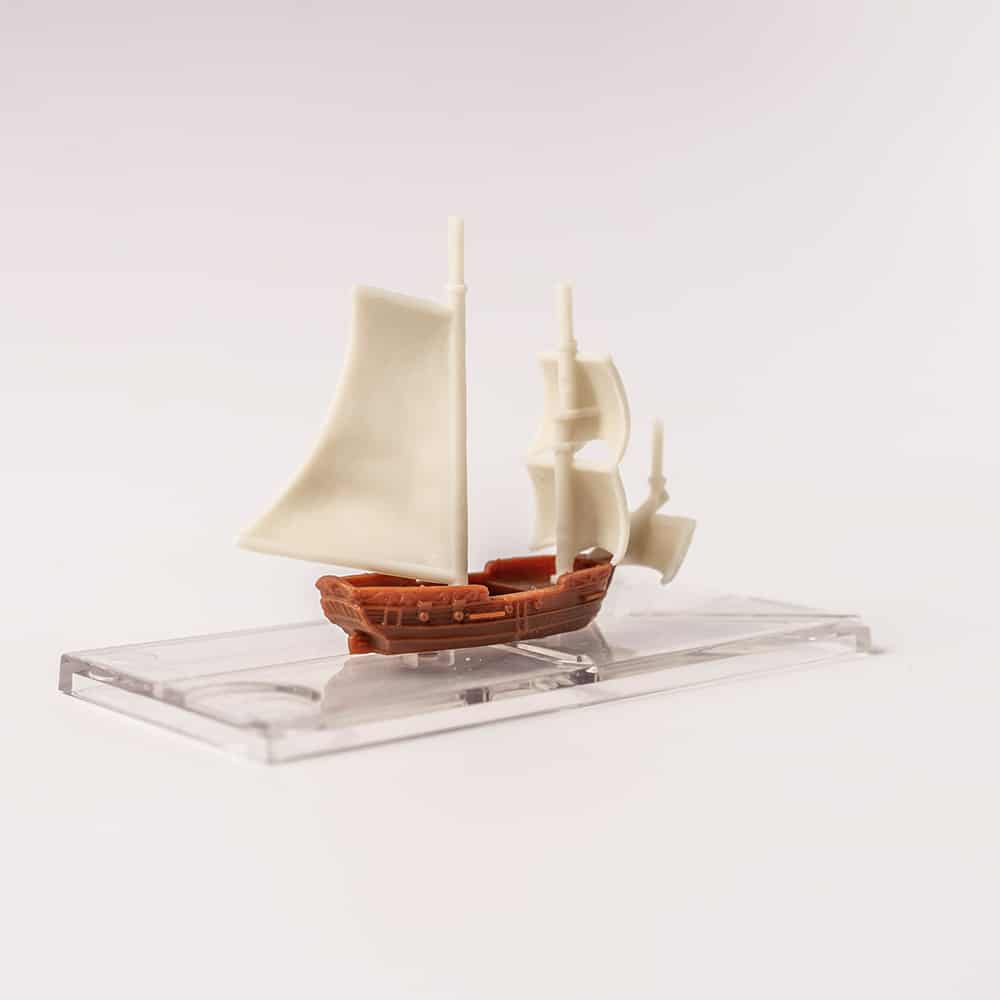 Unpainted Plastic Brigantine