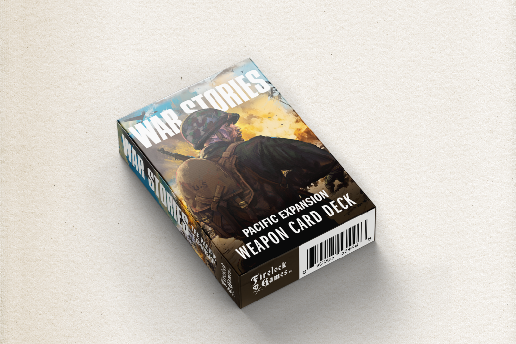 War Stories: Pacific WWII Weapon Cards & Initiative Deck for RPG
