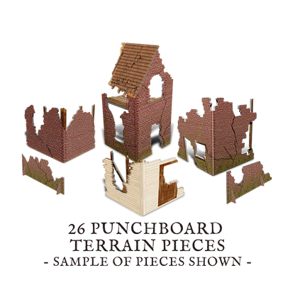 Port Royal Tokens and Terrain punchboard Set [Pre-Order]