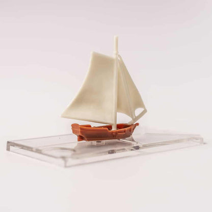 Unpainted Plastic Sloop