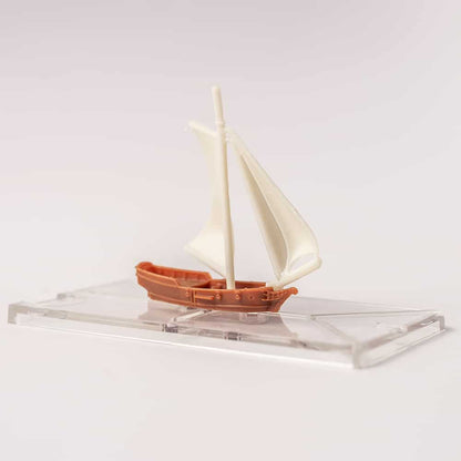 Unpainted Plastic Sloop