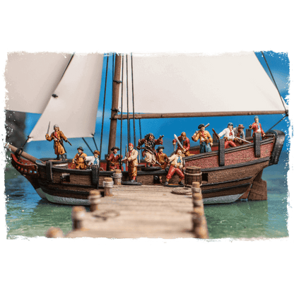 Blood & Plunder: Blackbeard vs Maynard 2 Player Starter Set – Epic Pirate Battles Await!