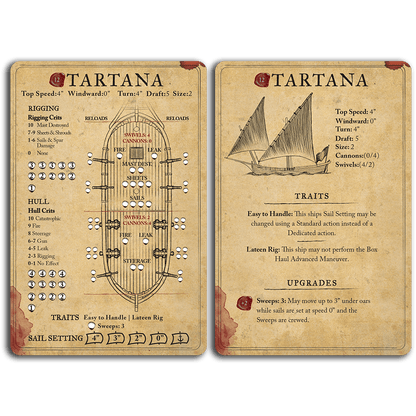 Tartana Ship Card