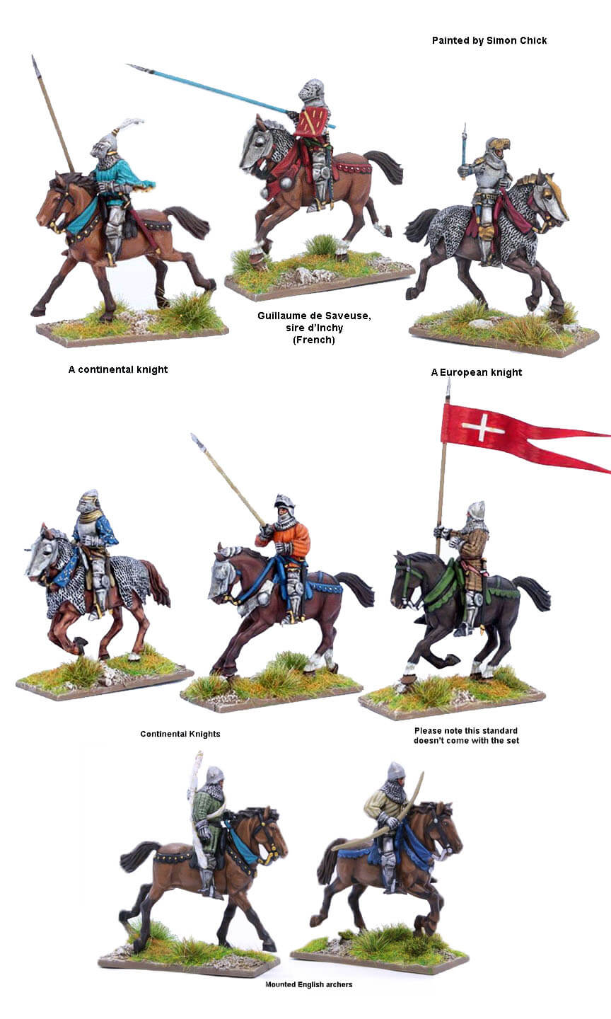 Agincourt Mounted Knights 1415-29