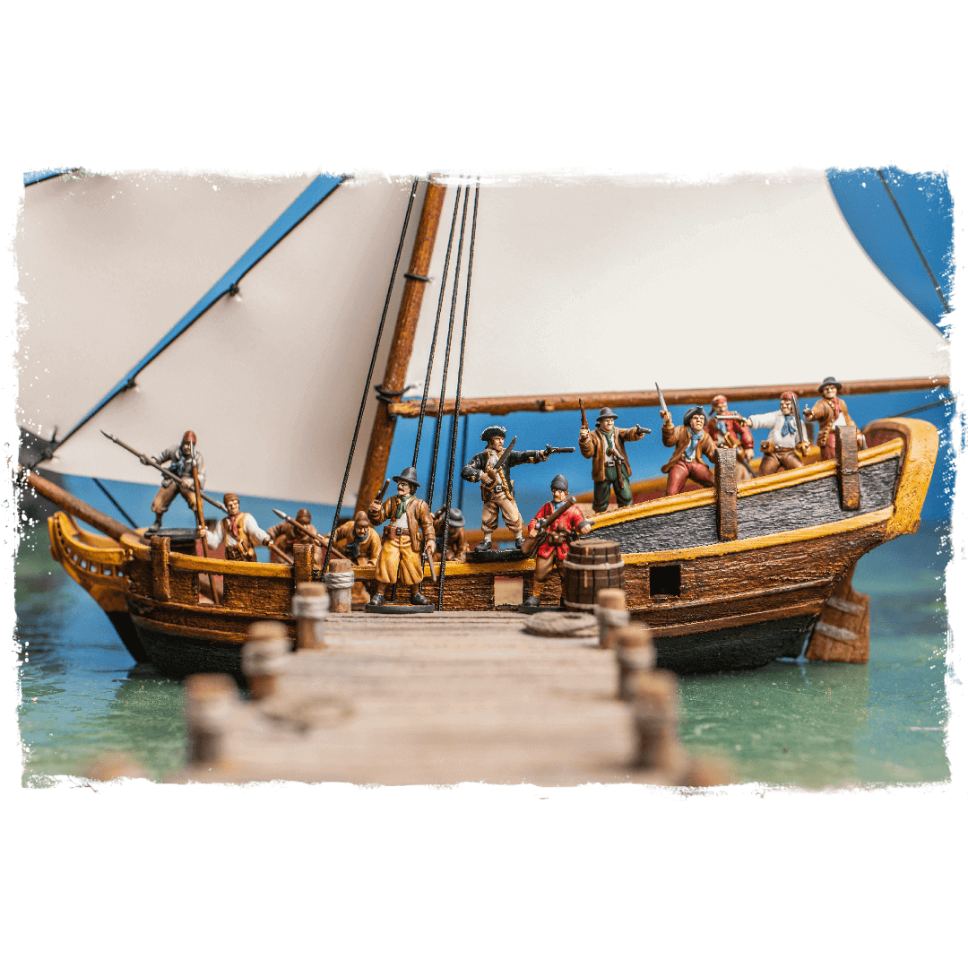 Blood & Plunder: Blackbeard vs Maynard 2 Player Starter Set – Epic Pirate Battles Await!