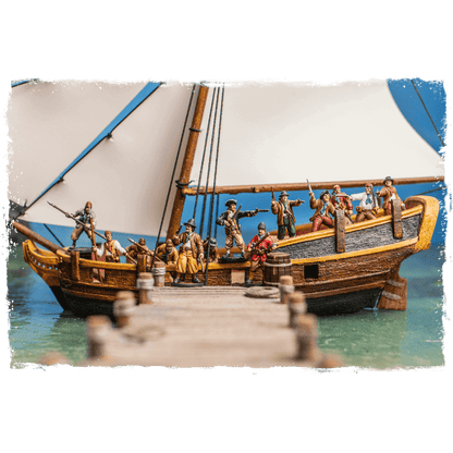 Blood & Plunder: Blackbeard vs Maynard 2 Player Starter Set – Epic Pirate Battles Await!