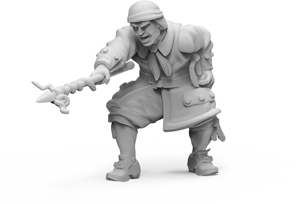 Master Gunner Character Model