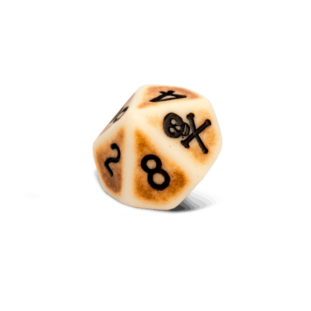 Set of 6 Plunder D10 Dice