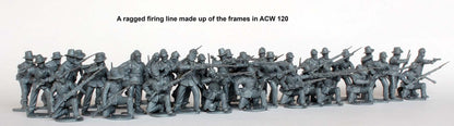 Perry Miniatures: American Civil War Union Infantry in sack coats skirmishing 1861-65