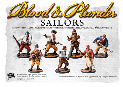 Blood & Plunder: Blackbeard vs Maynard 2 Player Starter Set – Epic Pirate Battles Await!