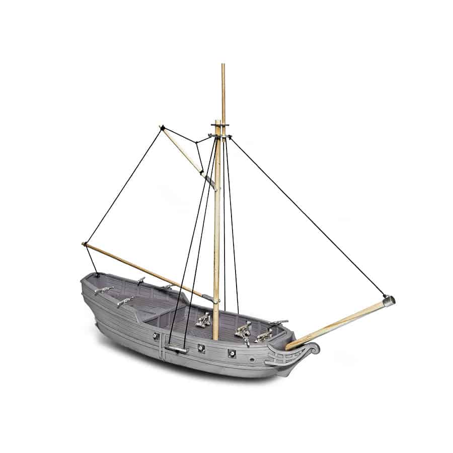 28mm Resin Sloop